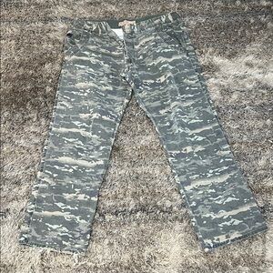 Paris Nation: Camouflage Patterned Pants
